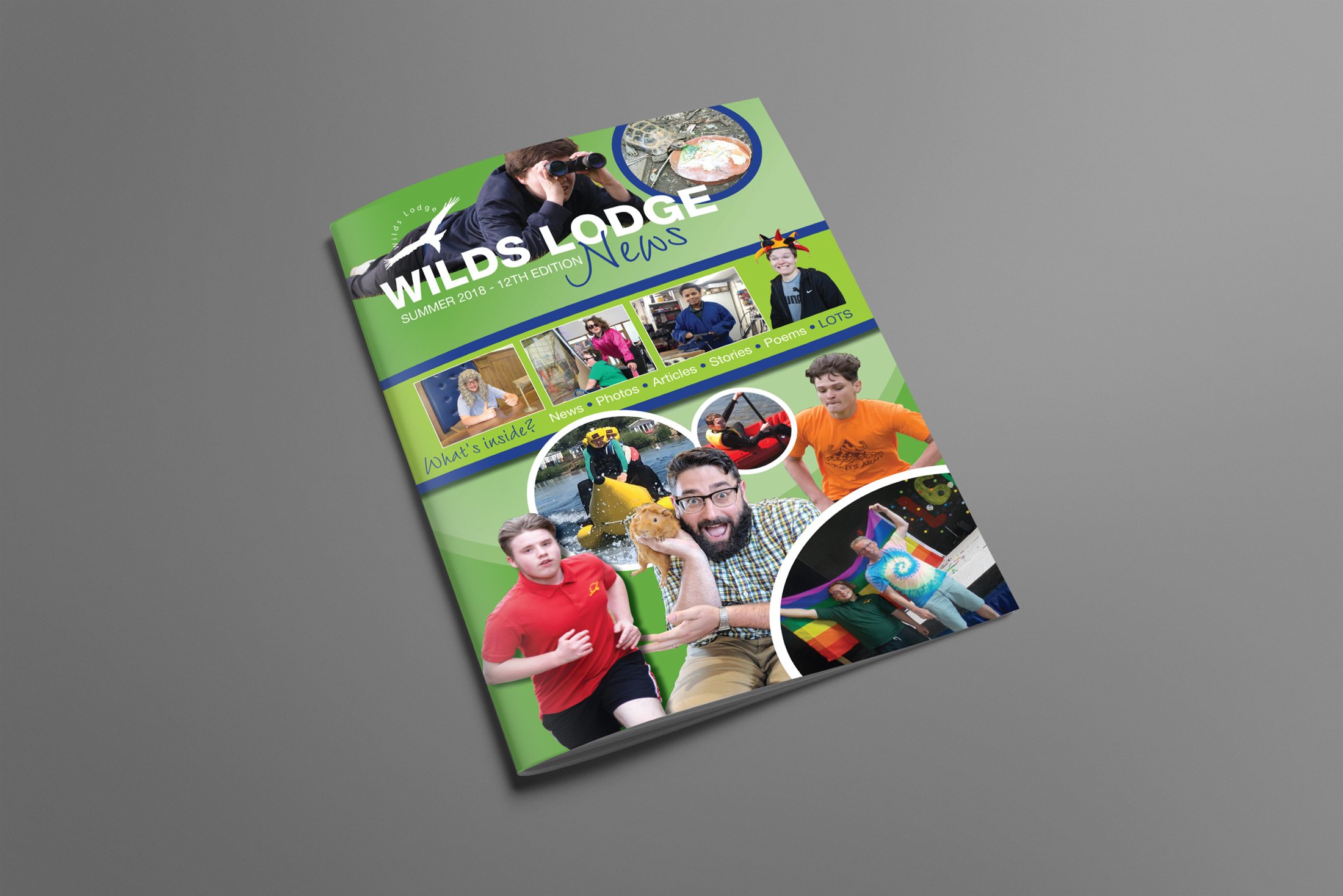 Wilds Lodge School Magazine Cover