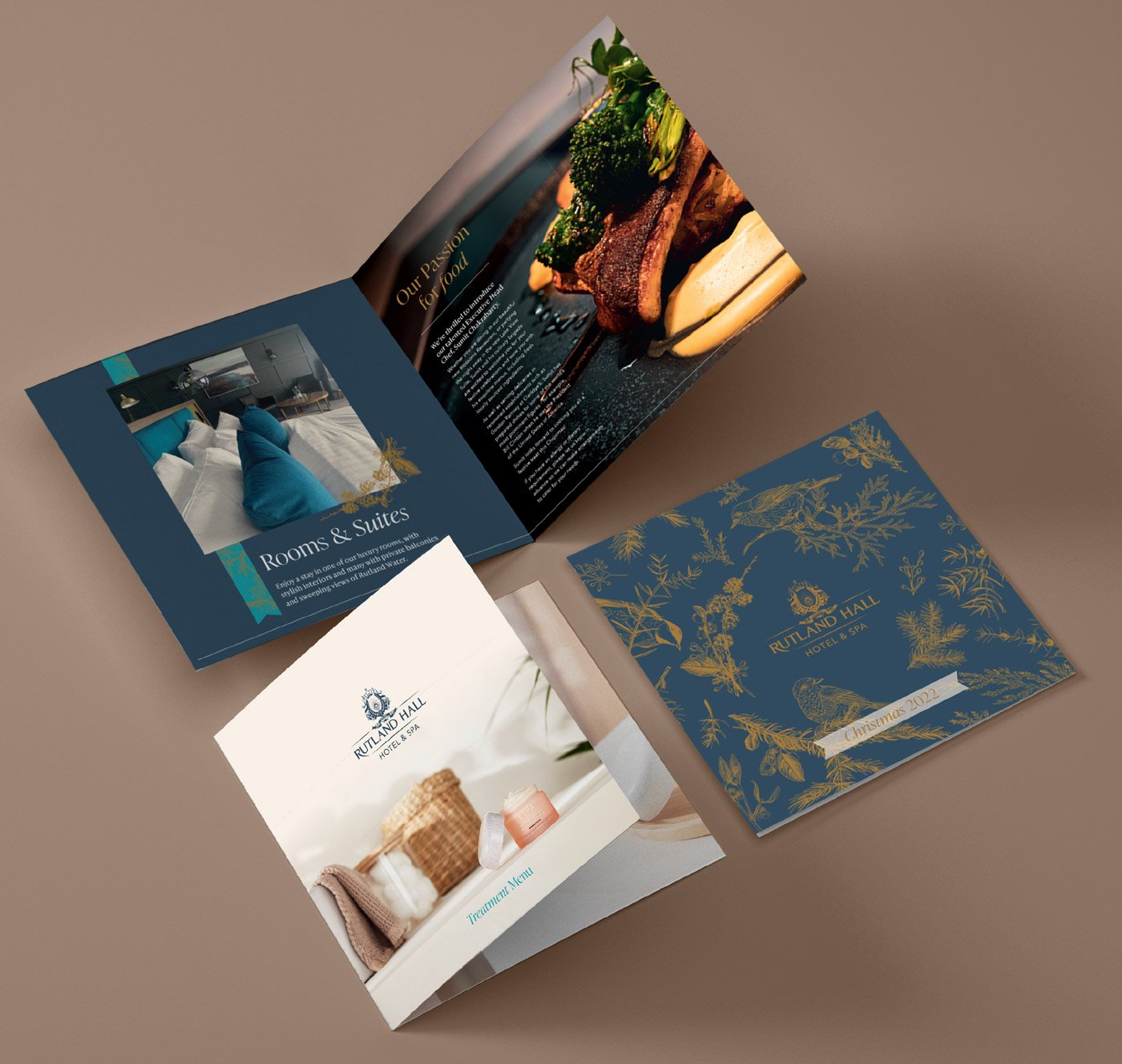 Rutland Hall Hotel - Christmas Brochure Design